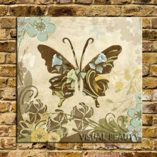 Retro Butterfly Canvas Painting Hot New Products For 2015